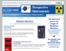 Tablet Screenshot of perspectiveinstruments.co.uk